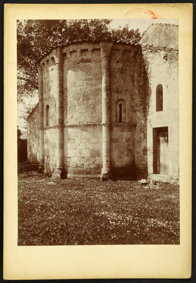 Église Saint-Aubin-de-Médoc - J-A Brutails - Université Bordeaux Montaigne - 0692