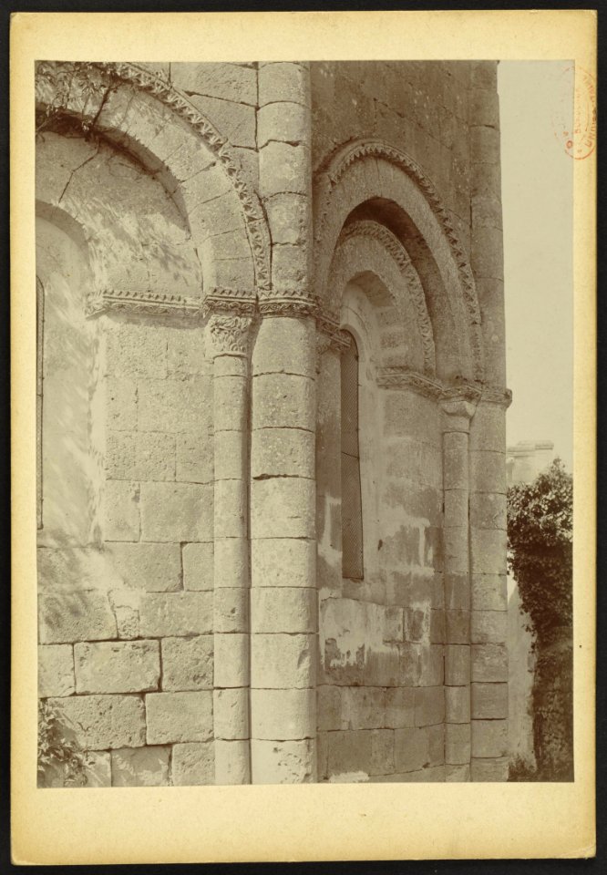 Église Saint-Eutrope de Bellefond - J-A Brutails - Université Bordeaux Montaigne - 0767