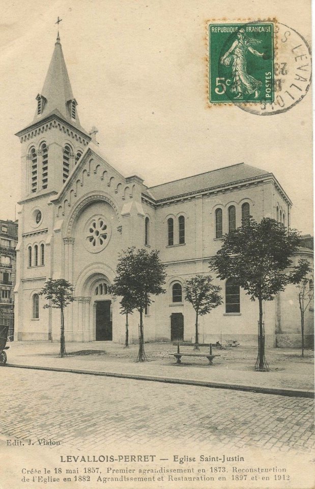 Église Saint-Justin 1912