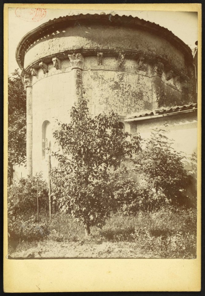 Église Saint-Maixant de Saint-Maixant (Gironde) - J-A Brutails - Université Bordeaux Montaigne - 0377
