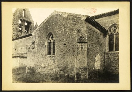 Église Saint-Front de Fontet - J-A Brutails - Université Bordeaux Montaigne - 1192