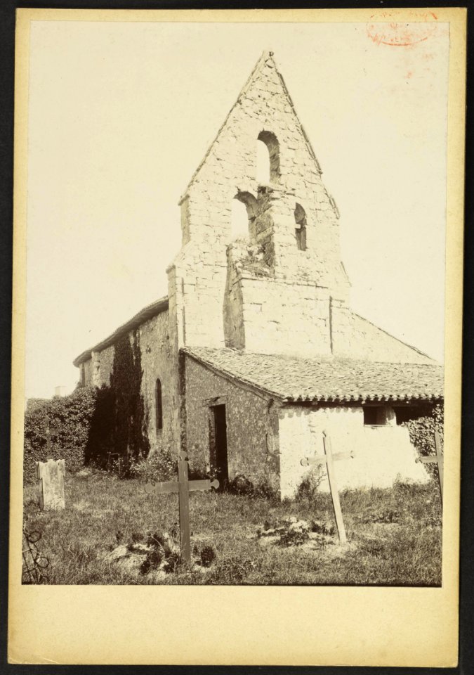 Église Saint-Martin de Masseilles - J-A Brutails - Université Bordeaux Montaigne - 1067
