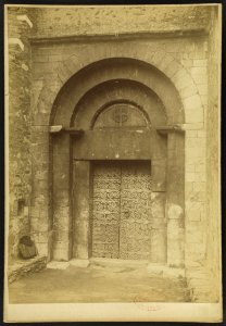Église Saint-Fructueux de Camélas - J-A Brutails - Université Bordeaux Montaigne - 2329