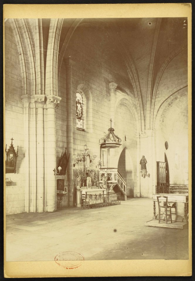 Église Saint-André-du-Nom-de-Dieu de Saint-André-de-Cubzac - J-A Brutails - Université Bordeaux Montaigne - 0528