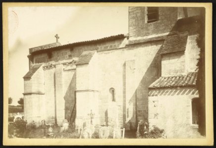 Église Saint-Martin de Gardegan - J-A Brutails - Université Bordeaux Montaigne - 0948