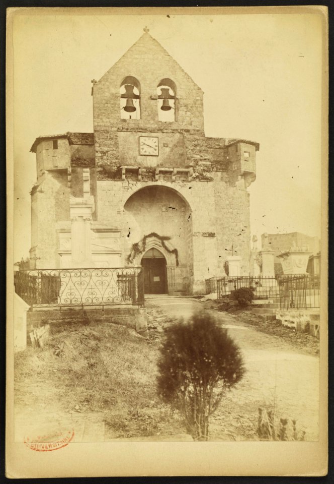 Église Saint-Jean de Saint-Jean-de-Blaignac - J-A Brutails - Université Bordeaux Montaigne - 0242