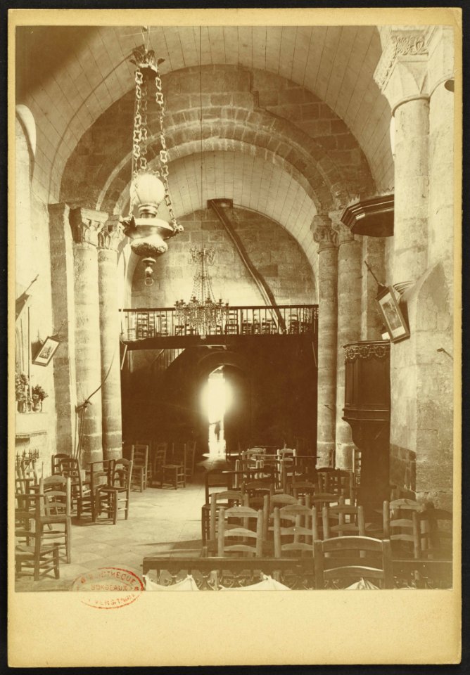 Église Saint-Martin de Monbadon - J-A Brutails - Université Bordeaux Montaigne - 0662
