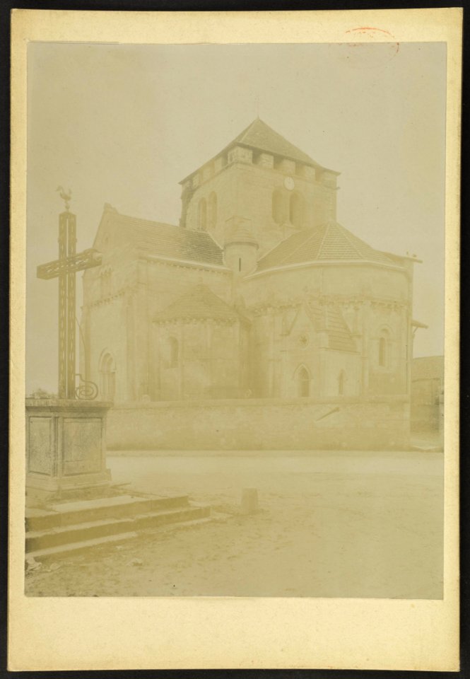 Église Saint-Martin de Montagne - J-A Brutails - Université Bordeaux Montaigne - 1123