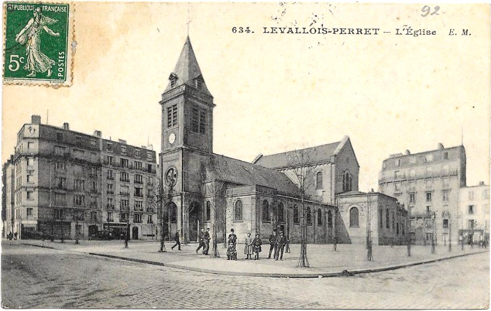 Église Saint-Justin 1900