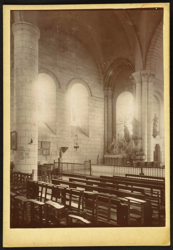 Église Saint-Mathias de Barbezieux - J-A Brutails - Université Bordeaux Montaigne - 1564