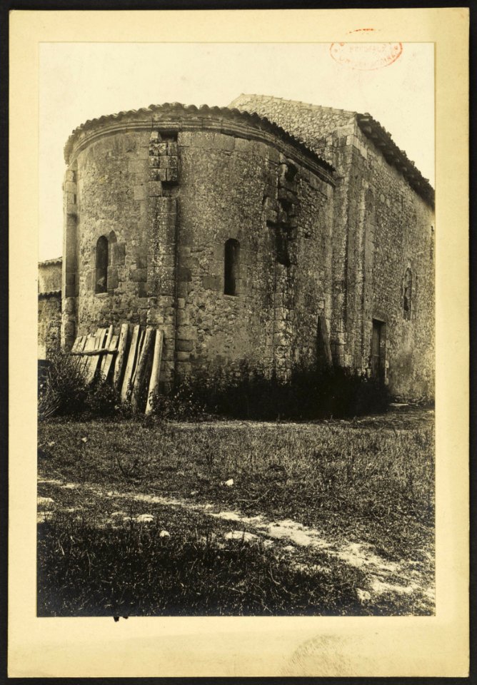 Église Saint-Maurice d'Aubiac - J-A Brutails - Université Bordeaux Montaigne - 1191