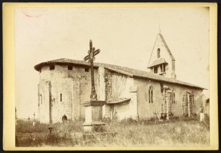 Église Saint-Martin de Gajac - J-A Brutails - Université Bordeaux Montaigne - 0096