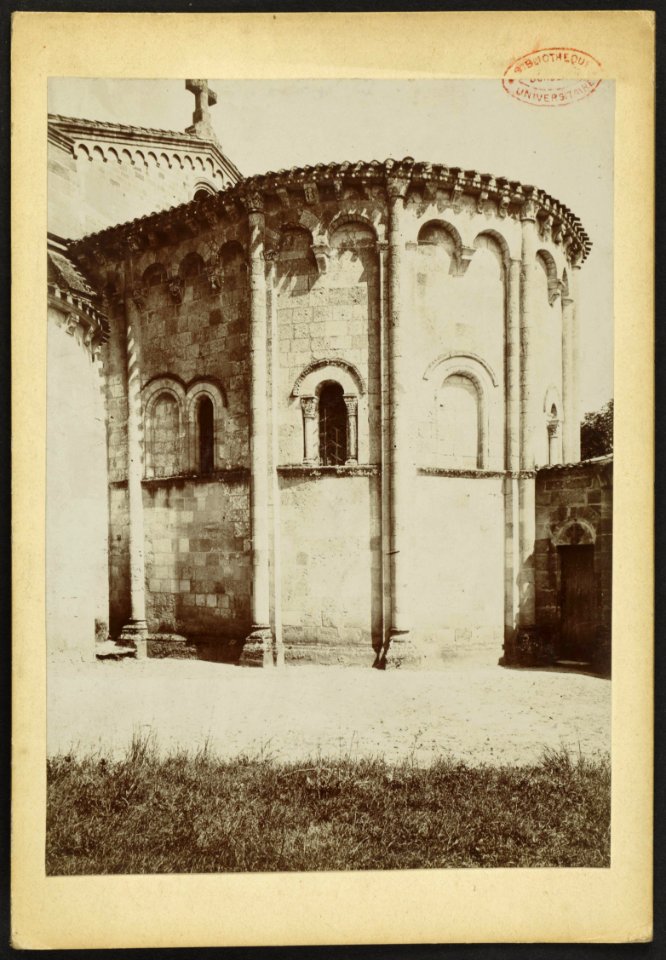 Église Saint-Martin de Léognan - J-A Brutails - Université Bordeaux Montaigne - 0758