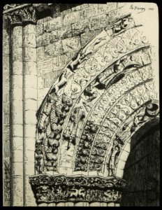 Église Saint-Nicolas de Blasimon - J-A Brutails - Université Bordeaux Montaigne - 2508