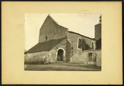 Église Saint-Pierre de Nerbis - J-A Brutails - Université Bordeaux Montaigne - 1732