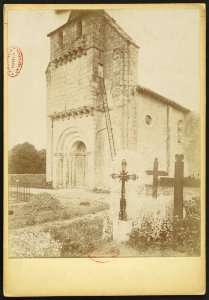 Église Saint-Martin de Mourens - J-A Brutails - Université Bordeaux Montaigne - 0356