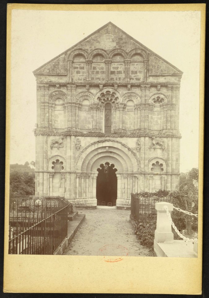 Église Saint-Pierre de Petit-Palais-et-Cornemps - J-A Brutails - Université Bordeaux Montaigne - 1076