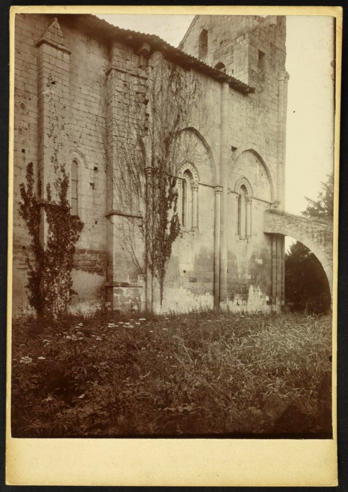 Église Saint-Nicolas de Blasimon - J-A Brutails - Université Bordeaux Montaigne - 1020