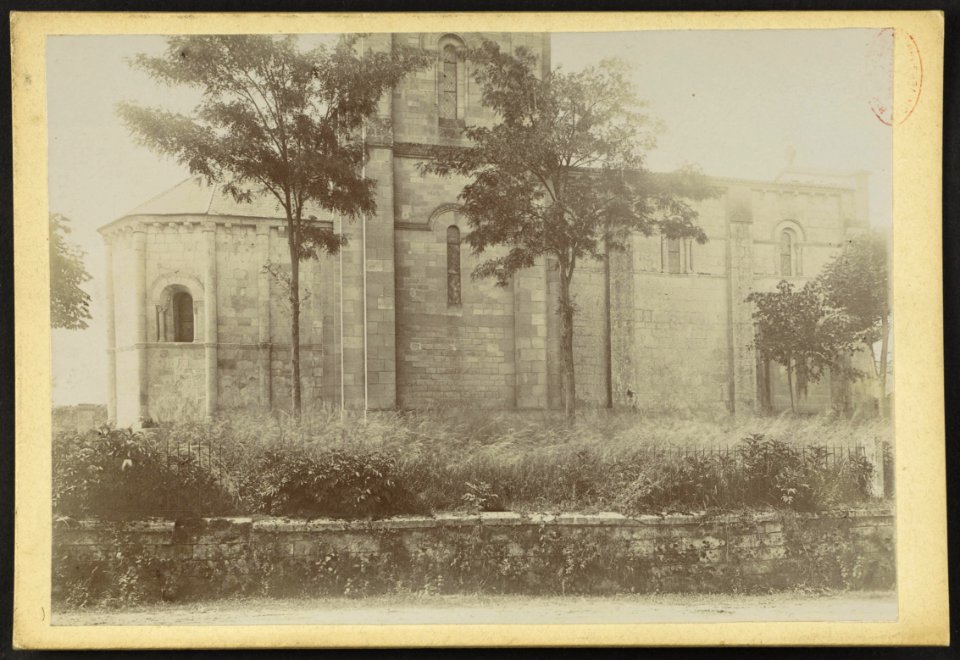 Église Saint-Pierre de Lansac - J-A Brutails - Université Bordeaux Montaigne - 1218