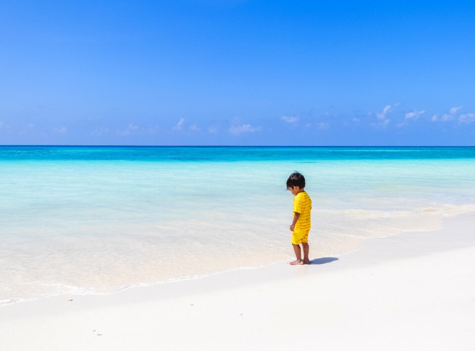 Beach travel ocean