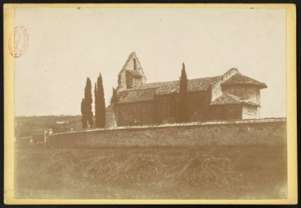 Église Saint-Pierre-ès-Liens de Fossès-et-Baleyssac vue générale - J-A Brutails - Université Bordeaux Montaigne - 0370