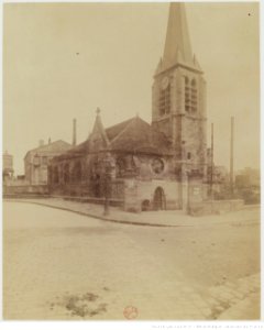 Église Saint-Saturnin de Gentilly.Atget Eugène btv1b10518422b 1