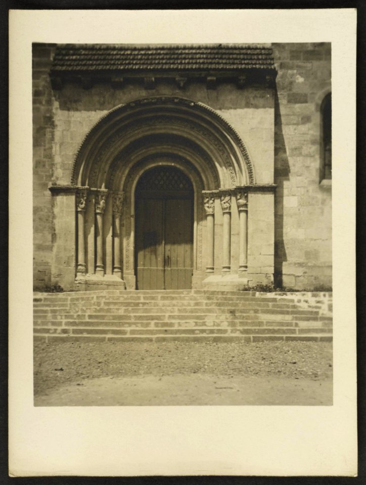 Église Saint-Romain de Targon - J-A Brutails - Université Bordeaux Montaigne - 2201