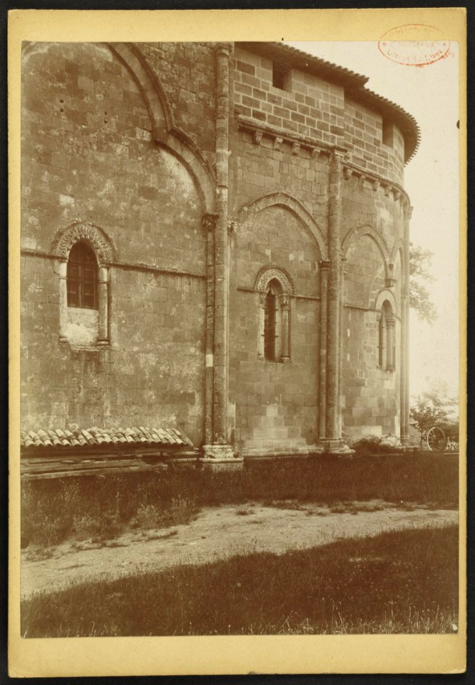 Église Saint-Pierre de Pujols - J-A Brutails - Université Bordeaux Montaigne - 0611
