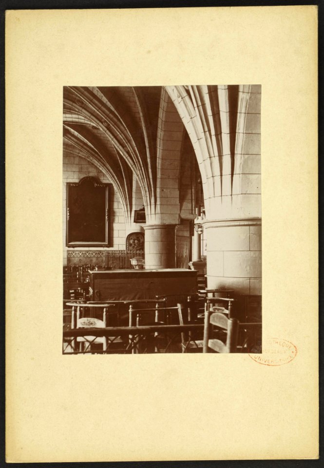 Église Saint-Pierre de Rauzan - J-A Brutails - Université Bordeaux Montaigne - 0816
