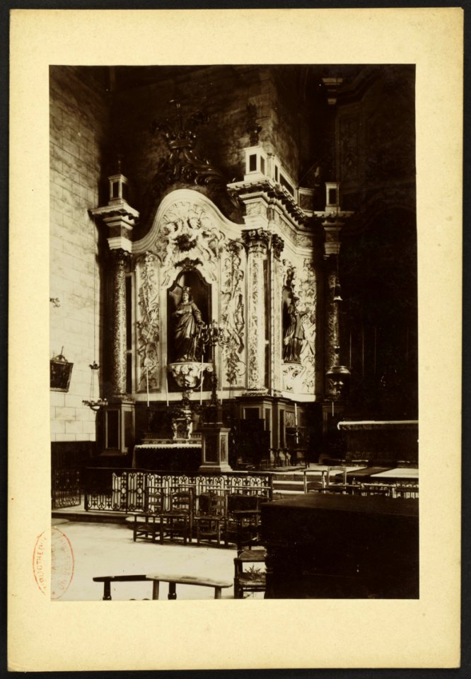 Église Saint-Vincent de Barsac - J-A Brutails - Université Bordeaux Montaigne - 0734