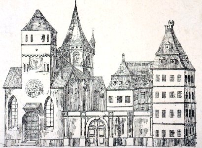 Église Saint-Thomas de Strasbourg-Façade