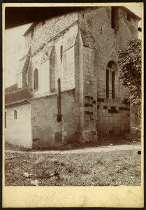 Église Saint-Vincent de Marcillac (Gironde) - J-A Brutails - Université Bordeaux Montaigne - 1961