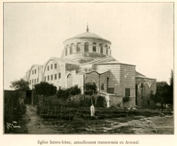 Église Sainte-Irène, actuellement transformée en Arsenal - Barth Hermann - 1913