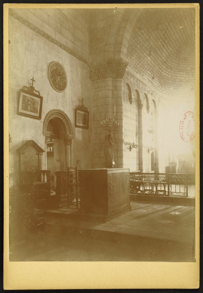 Église Saint-Vivien de Saint-Vivien-de-Médoc - J-A Brutails - Université Bordeaux Montaigne - 0416