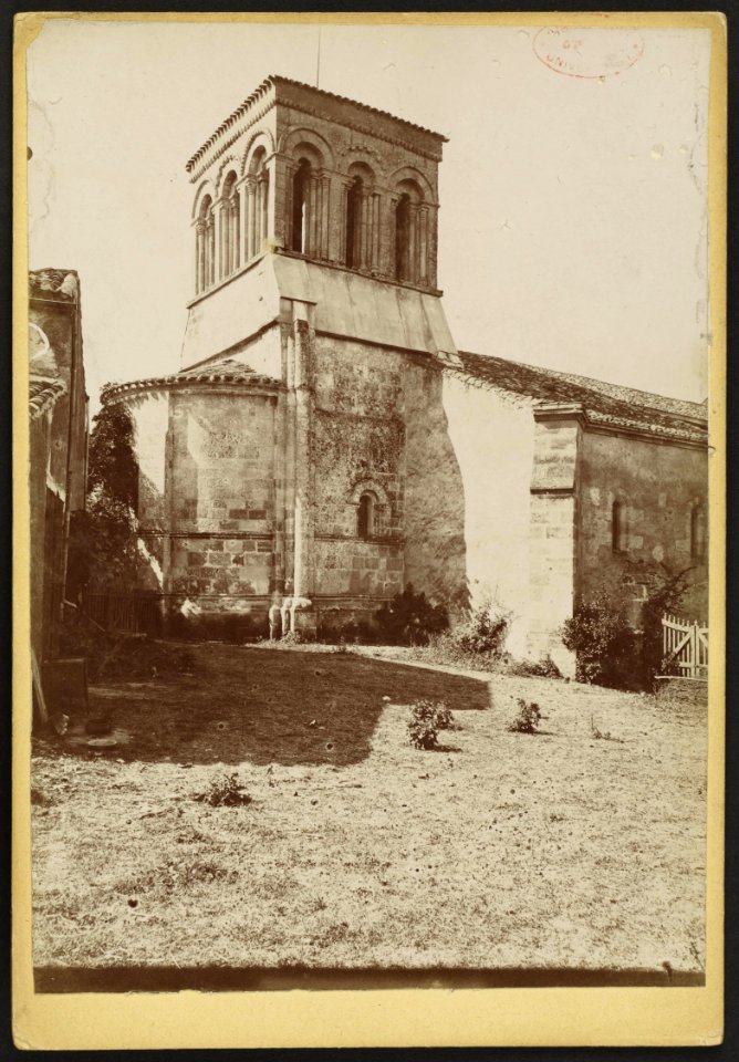 Église Saint-Sulpice de Lafosse de Pugnac - J-A Brutails - Université Bordeaux Montaigne - 0241