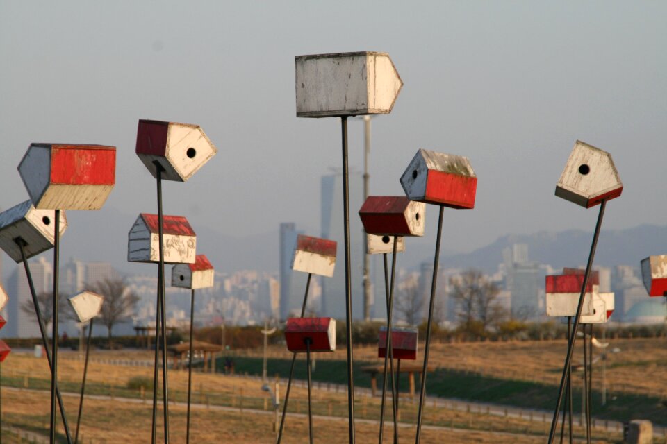 Scenery mail box tidings