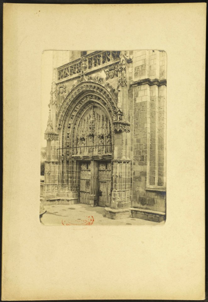 Église Sainte-Radegonde de Poitiers - J-A Brutails - Université Bordeaux Montaigne - 2042