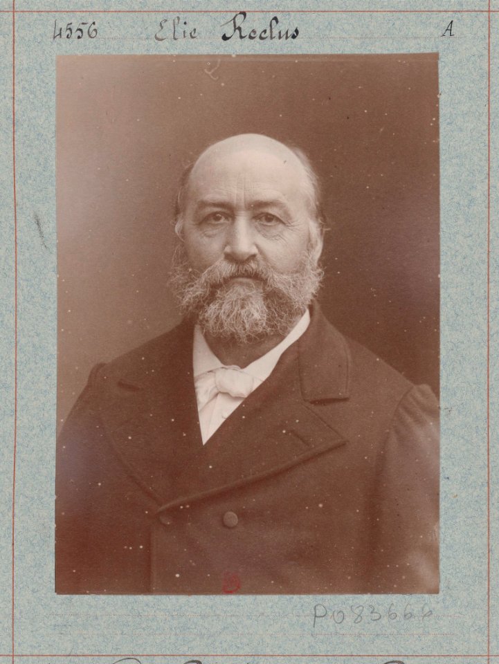 Élie Reclus, by Nadar, 1885, original