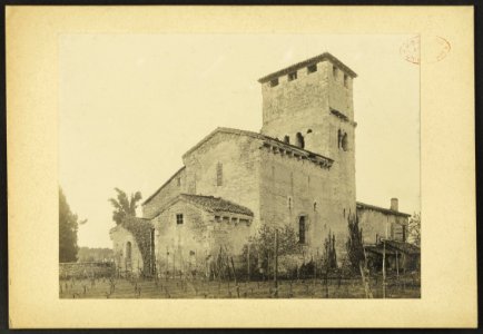 Église Sainte-Marie de Bostens - J-A Brutails - Université Bordeaux Montaigne - 1660