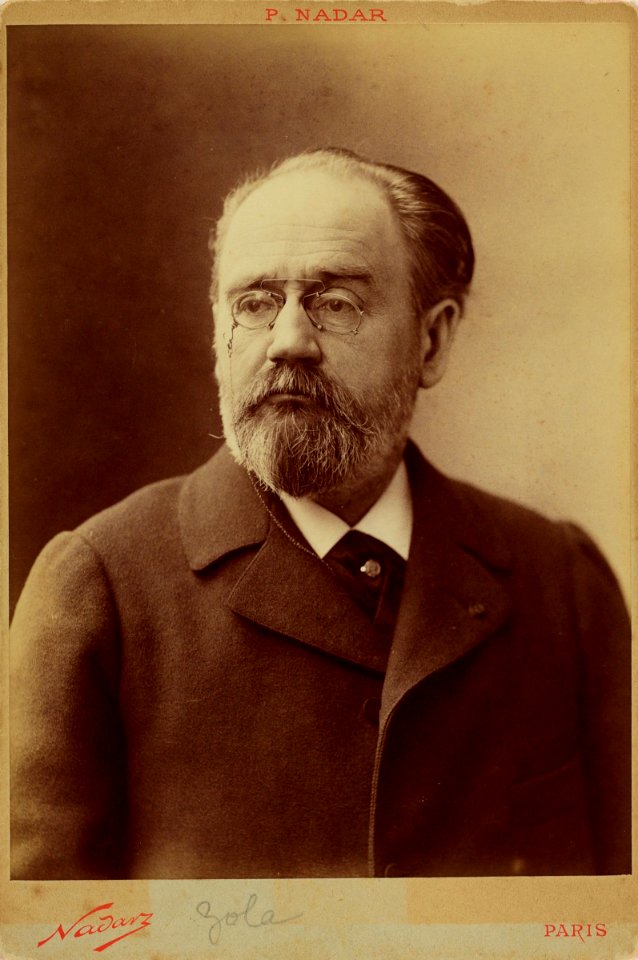 Émile Zola par Paul Nadar