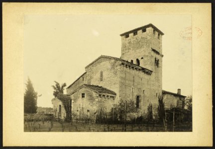 Église Sainte-Marie de Bostens - J-A Brutails - Université Bordeaux Montaigne - 1661