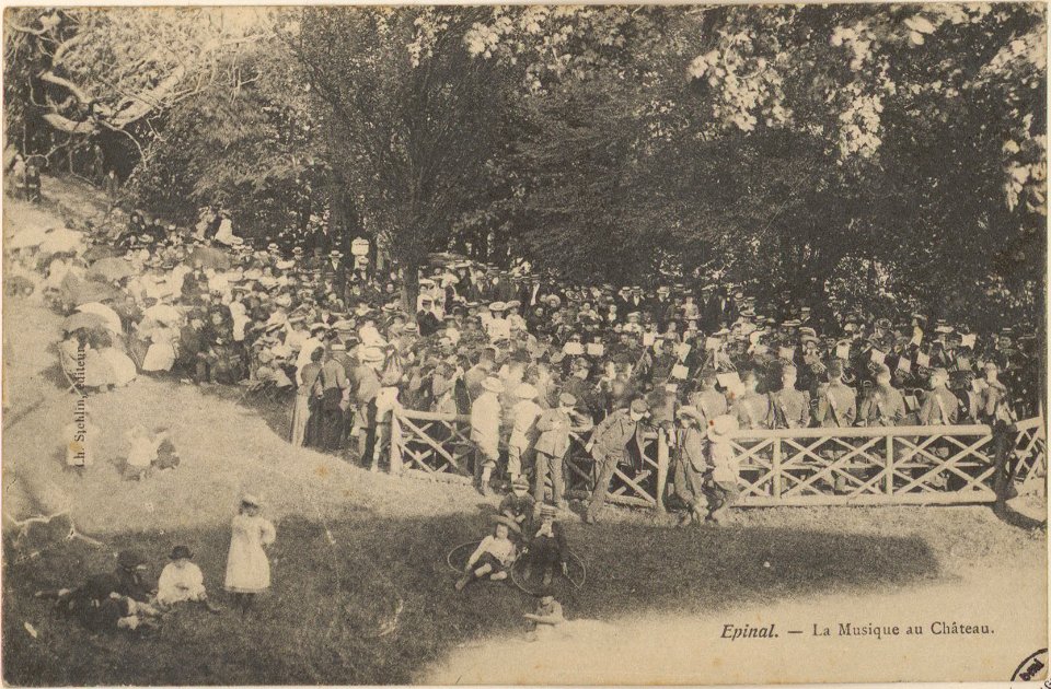 Épinal, La Musique au Château CP 2299 PsurR