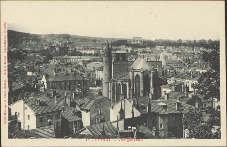 Épinal, Vue générale CP 2719 PsurR