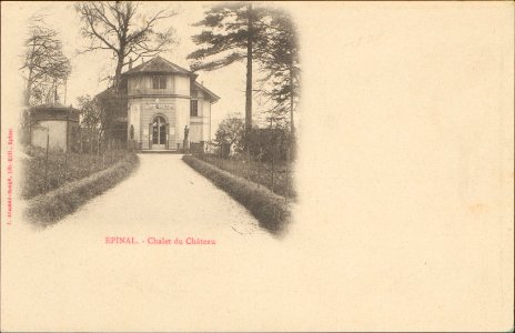 Épinal, Châlet du Château CP 0903 PsurR