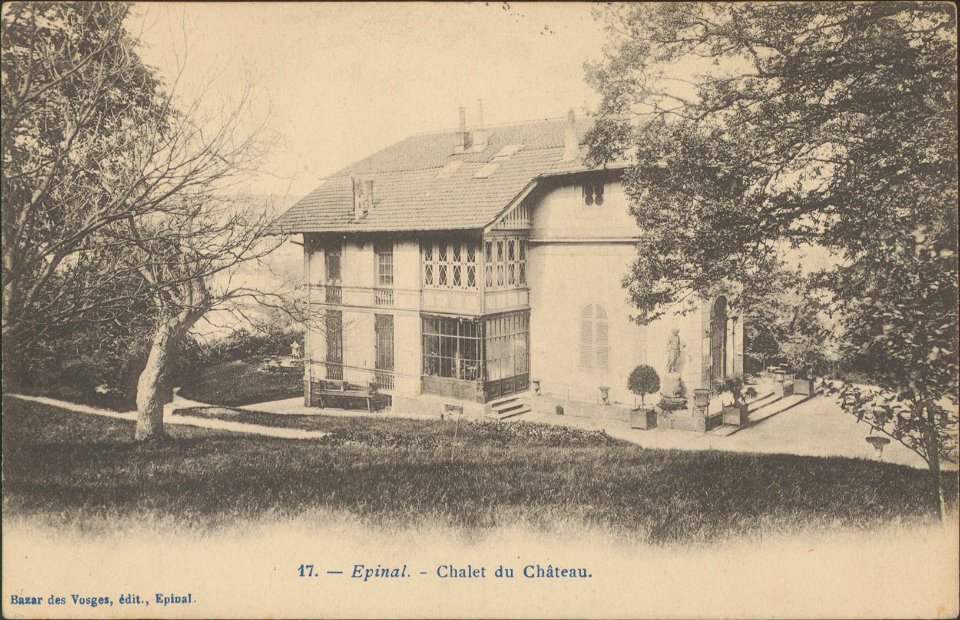 Épinal, Chalet du Château CP 2611 PsurR