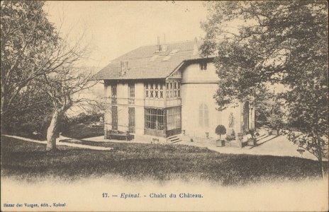 Épinal, Chalet du Château CP 2611 PsurR