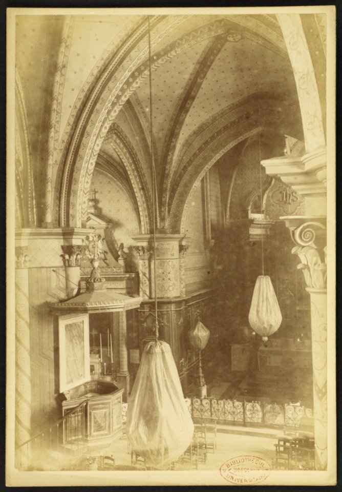 Église Sainte-Marie de Roquefort - J-A Brutails - Université Bordeaux Montaigne - 1422