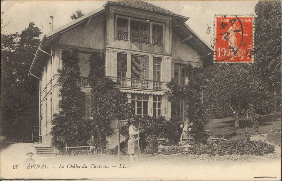 Épinal, Le Châlet du Château CP 0174 PsurR