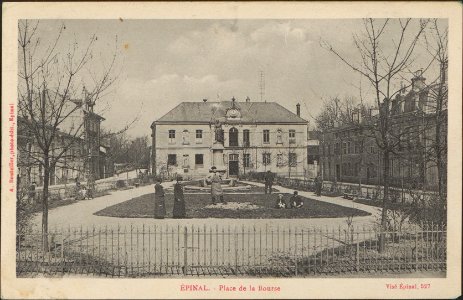 Épinal, Place de la Bourse CP 0393 PR