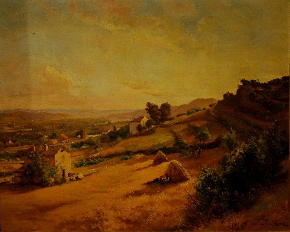 Étienne Martin - Paysage de la Bleone
